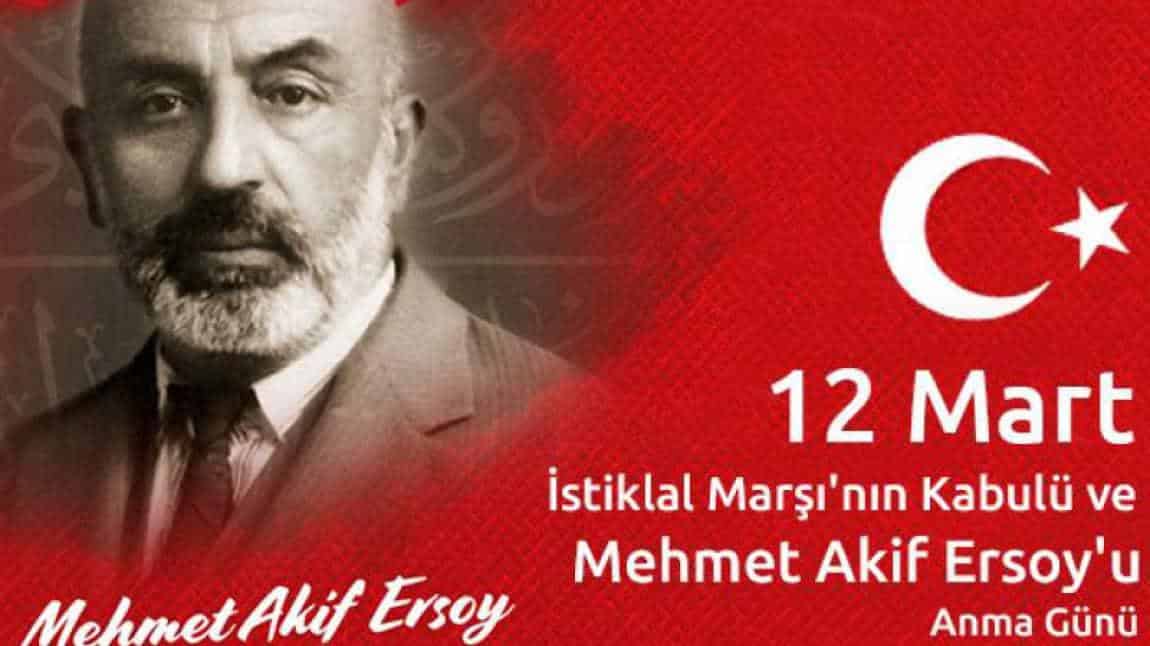 İstiklal Marşı'nın Kabulü ve Mehmet Âkif Ersoy'u Anma Günü Şiir Yarışması